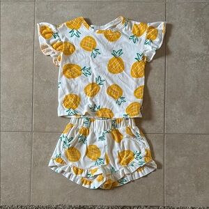Baby Gap Pineapple Print Toddler Set
